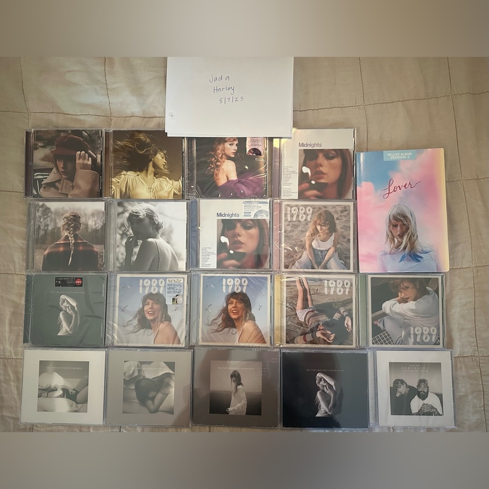 Taylor Swift CD Collection
